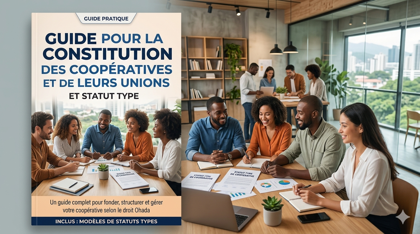 Guide pour la constitution des coopératives et de leurs unions et statut type