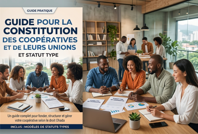 Guide pour la constitution des coopératives et de leurs unions et statut type